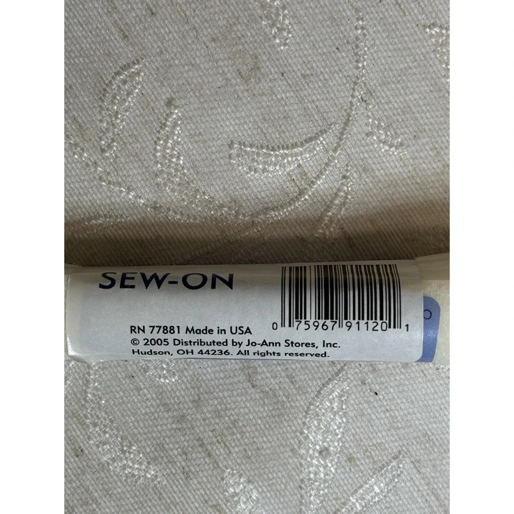 Vintage‎ 2005 Jo-Ann SewEssentials Sew-On Hook & Loop Fastener - White